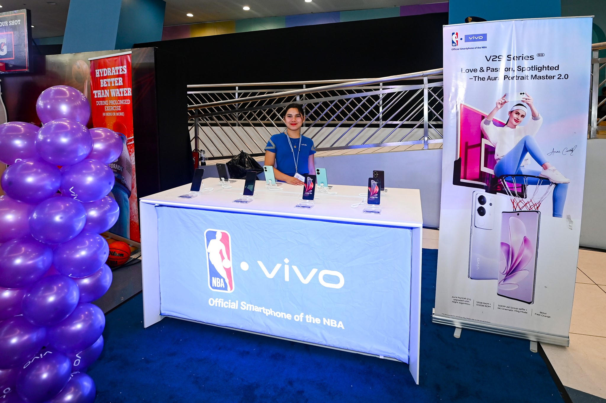 vivo brings heat to NBA 3X with V29 Series 5G plus thrilling on-court activity
