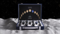 11 MoonSwatch Moonshine Gold suitcases to be auctioned at Sotheby’s by OMEGA for Orbis