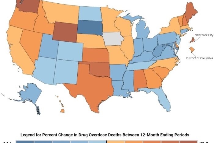 Disturbing surge us witnessed over 109000 drug overdose deaths in the past year