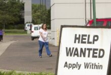 Surprise job gains in april us economy adds 253000 jobs and unemployment rate drops to 34