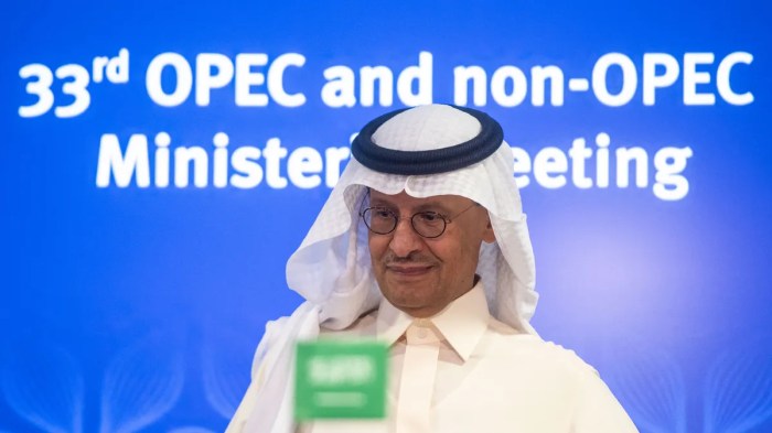 Opec plus considering major production cut to prop up oil prices