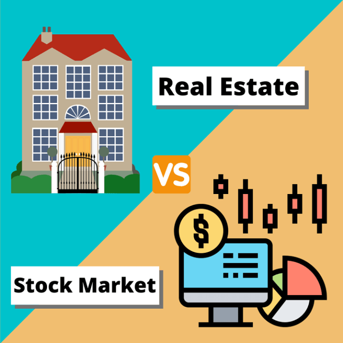 Stock market investment vs real estate which path leads to wealth