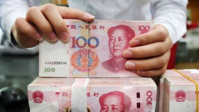 Forex dollar dips as yuan gains momentum on strong chinese data currency update