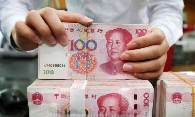 Forex dollar dips as yuan gains momentum on strong chinese data currency update