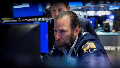 Market update us stock futures edge lower ahead of fed comments