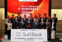 Softbank raises 800 million in japans first bond type share listing