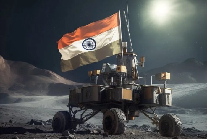 Indias chandrayaan 3 rover begins lunar surface exploration