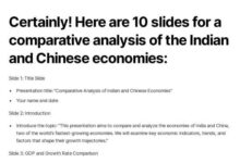 Understanding the growth dynamics a comparative analysis of the indian and chinese economies