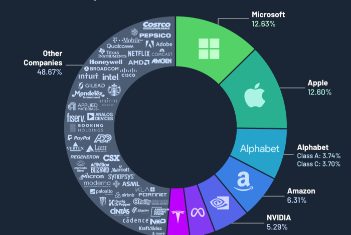 Nasdaq 100 index to undergo rebalancing for a more diversified composition