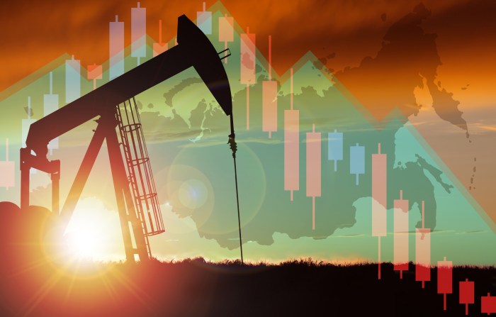 Oil prices drop due to middle east conflict and economic concerns