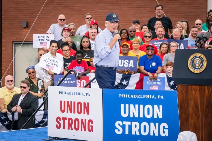 President joe biden to spotlight labor unions role at philadelphias labor day parade