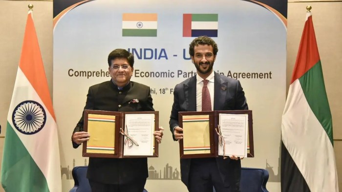 India and uae sign landmark trade deal to settle transactions in indian rupees