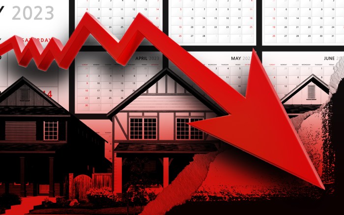 United states home prices experience first annual decline in over a decade