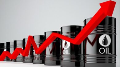 Oil prices hit five month low due to high us exports and opec doubts