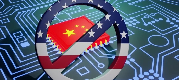 Us chip export restrictions nvidia china business impact