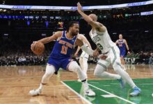 Knicks Celtics game summary East woes