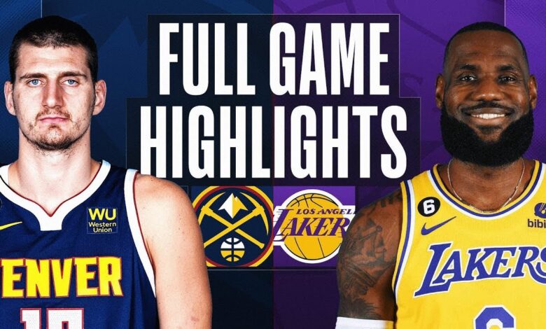 Luka Doncic Lakers Denver game highlights