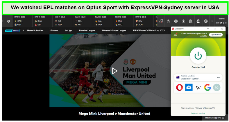 Optus sports streaming service potential deal discussion