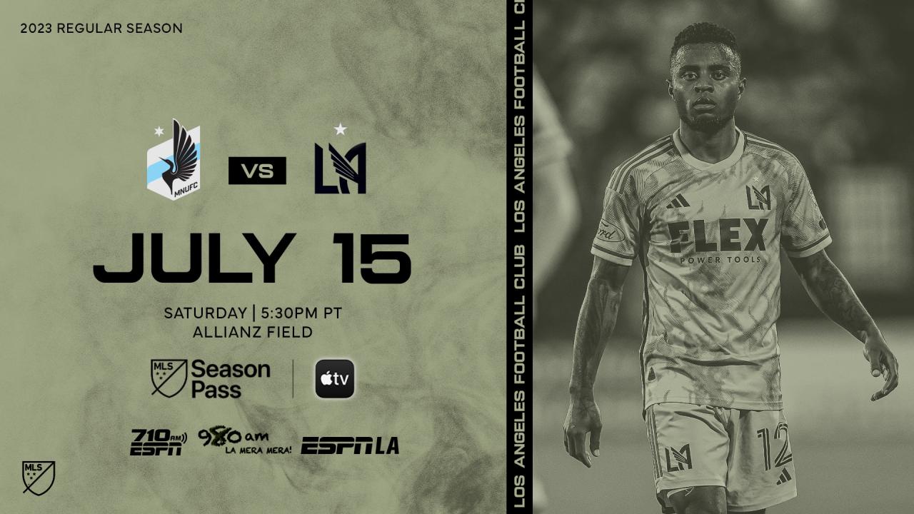 LAFC vs Minnesota United player status 2025 MLS